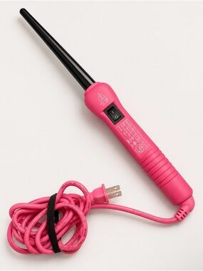HerStyler Baby Curls Pink Curling Wand 9/18mm Hair Curler